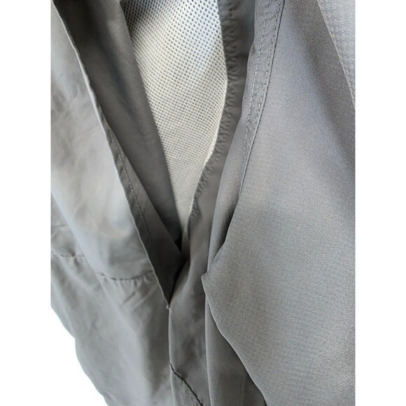 Game Guard Shirt Mens L Gray Button Up Camp Fishing Hunting Vented GG - Picture 15 of 15